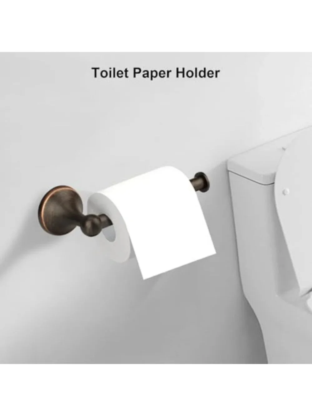 Elegant 4-Piece Bathroom Hardware Set in Oil Rubbed Bronze - Classic Accessories